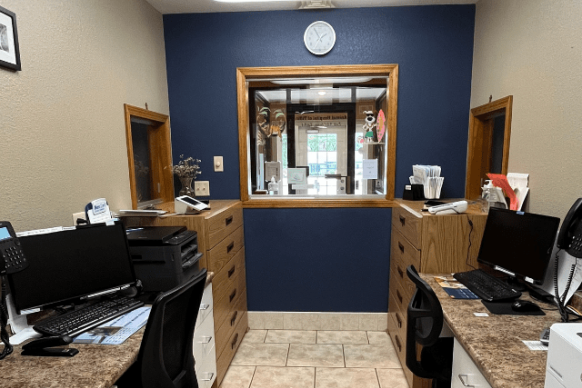 animal hospital of tiffin-inside view